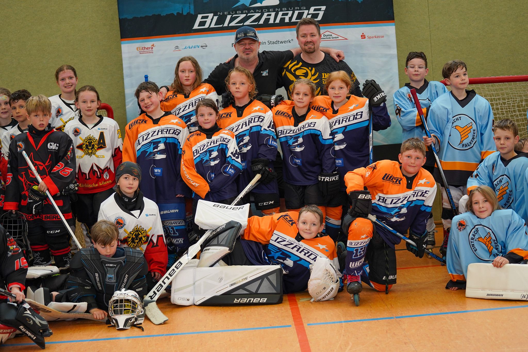 Junior Blizzards Team Skaterhockey